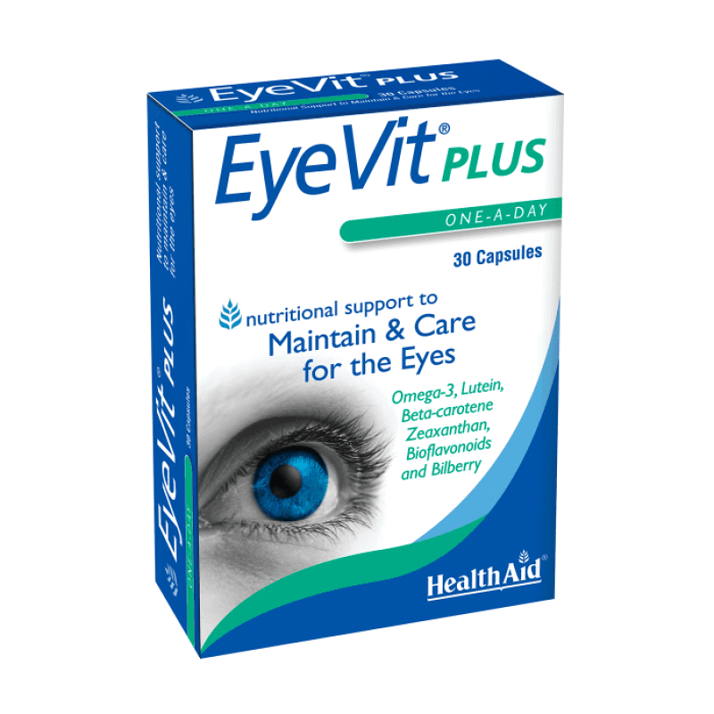 HealthAid EyeVit Plus 30's Capsules