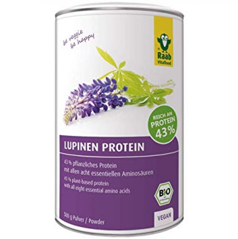 Organic Lupine Protein Powder 500 gr