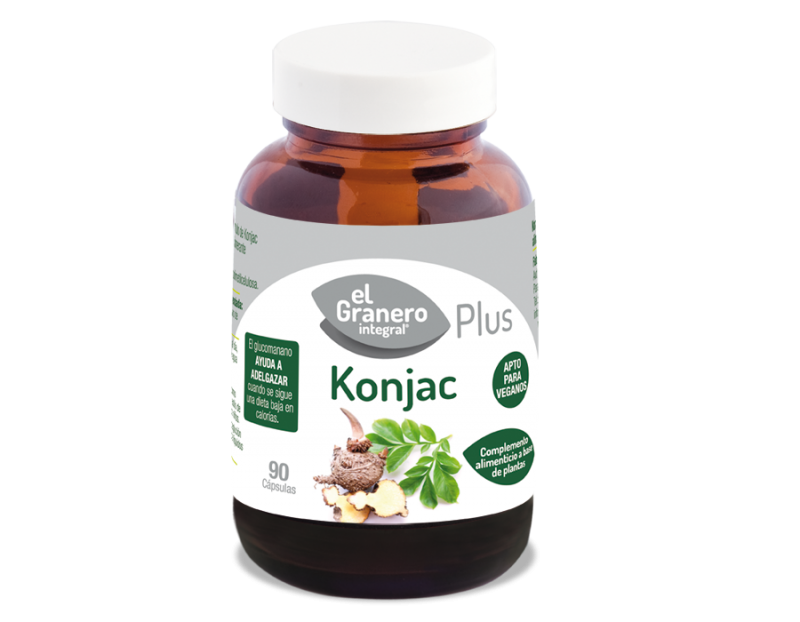 Konjac 90 capsules with 610 mg