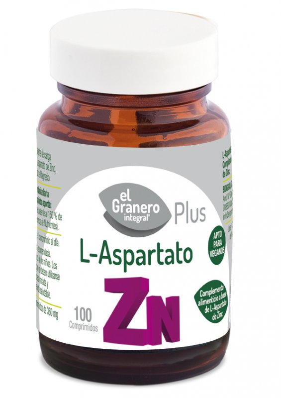 L-Aspartate zinc 100 tablets 360mg.