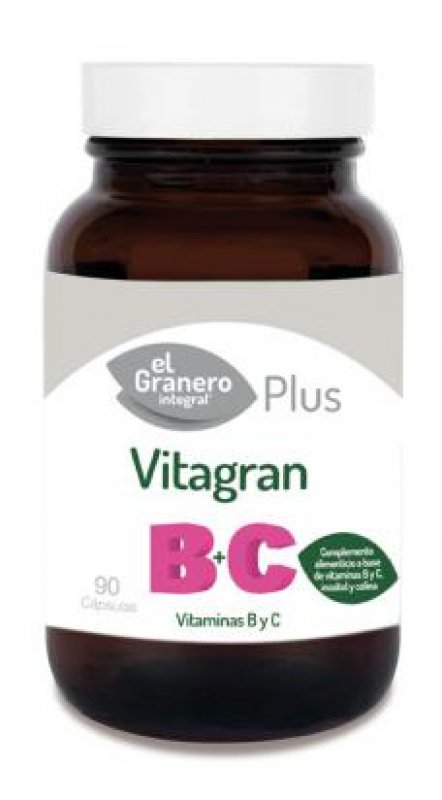 Vitagran B + C Complex 90 Gemüsekapseln 550 mg