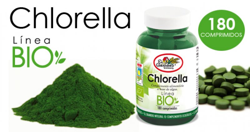 Chlorella Bio 180 tablets (400mg)