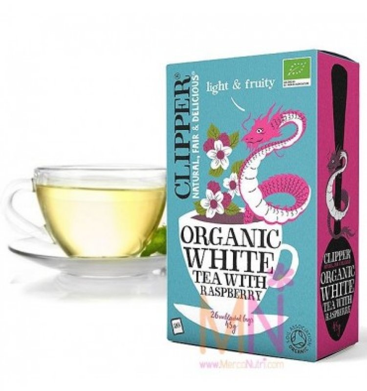 White tea with raspberry Bio 26 filters