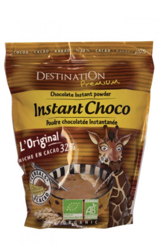 Instant-Kakao 32% mit Getreide 400 gr. Bio