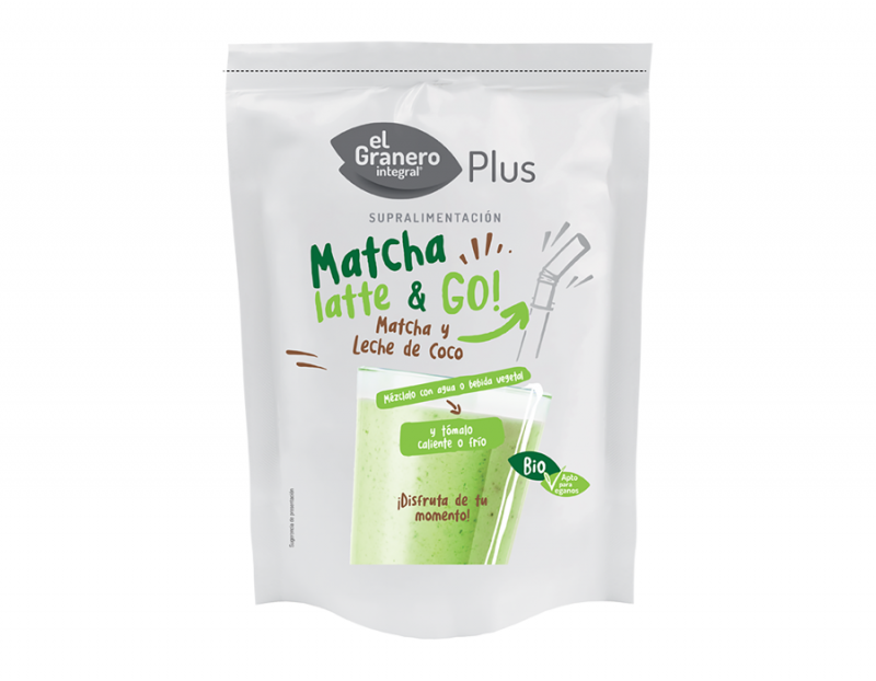 Matcha Latte und Go Bio, 150 g Vegan