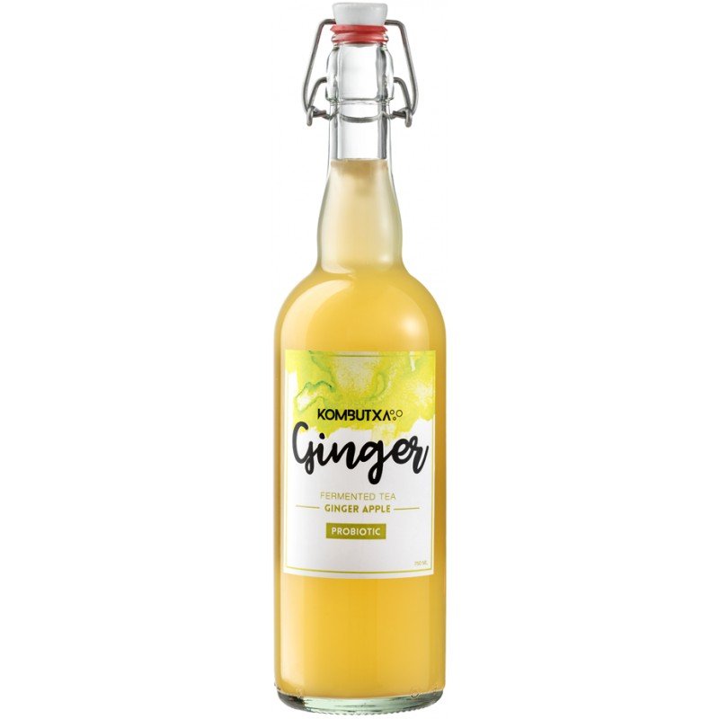 GINGER Kombutxa (Apfel-Ingwer) 750 ml