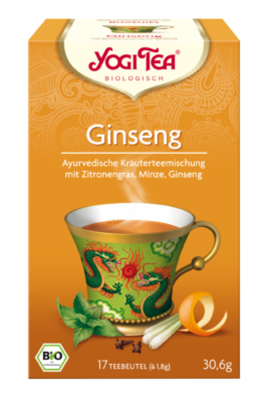 Yogi Ginseng 17 teabags organic