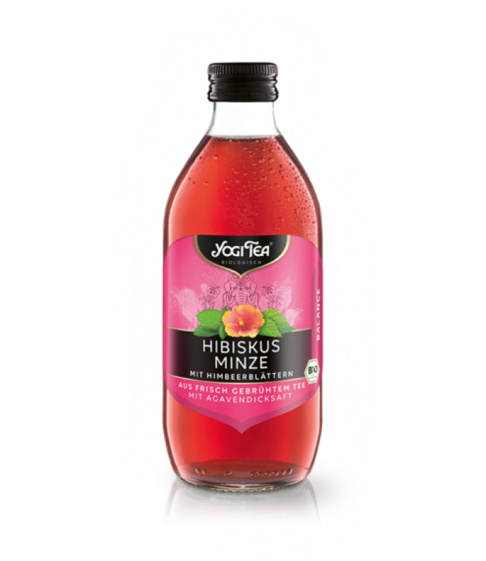 HIBISCUS MINT WITH RASPBERRY LEAVES 0,5 L