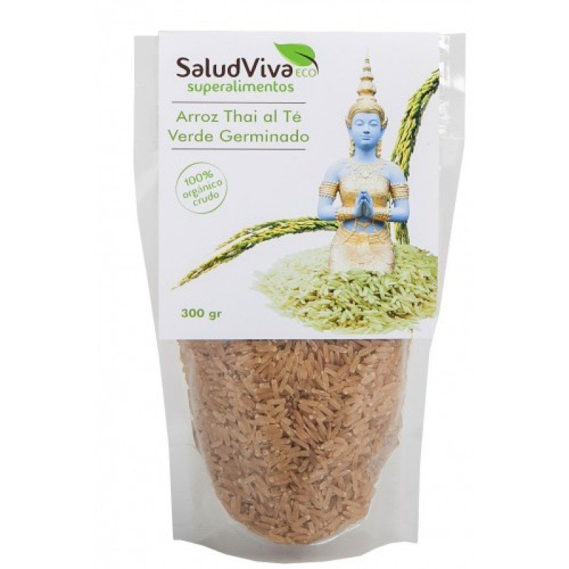 Germinated Thai Green Tea Rice 300 g