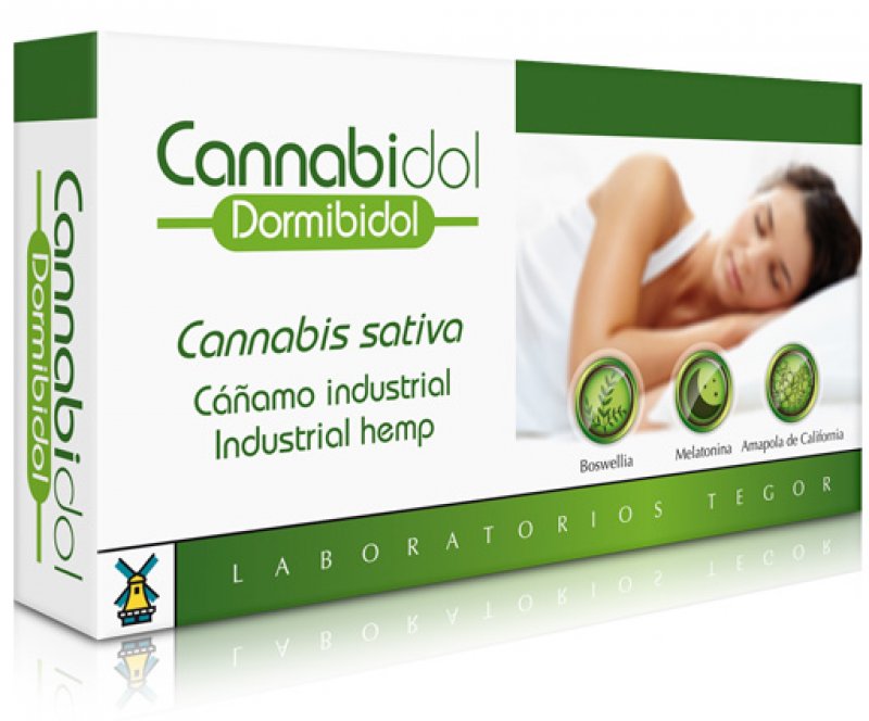 Cannabidol Dormibidol con cannabis 40 cápsulas