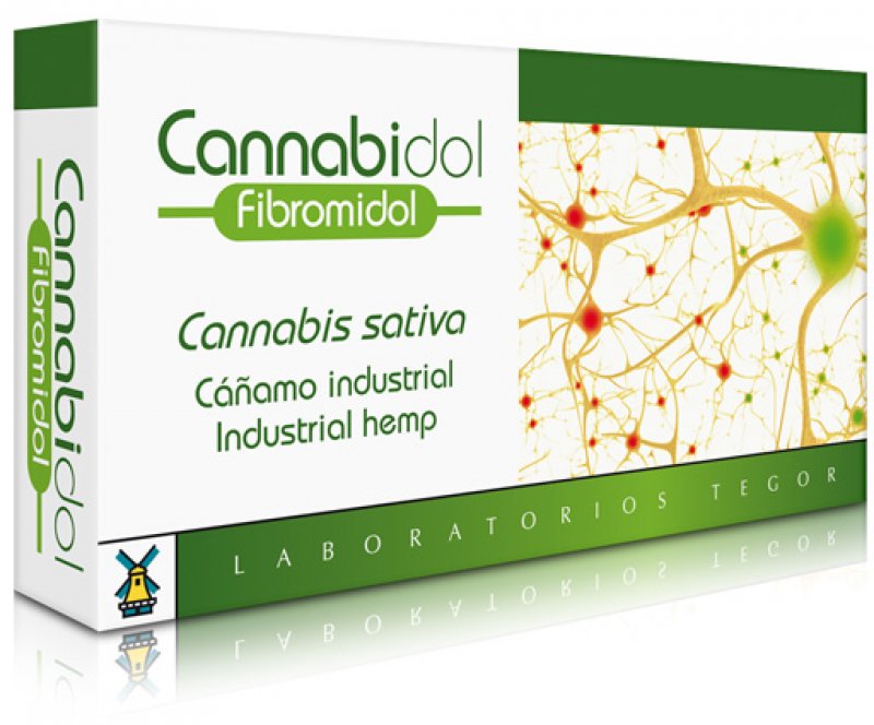Cannabidol FIBROMIDOL mit Cannabis 40 KAPSELN