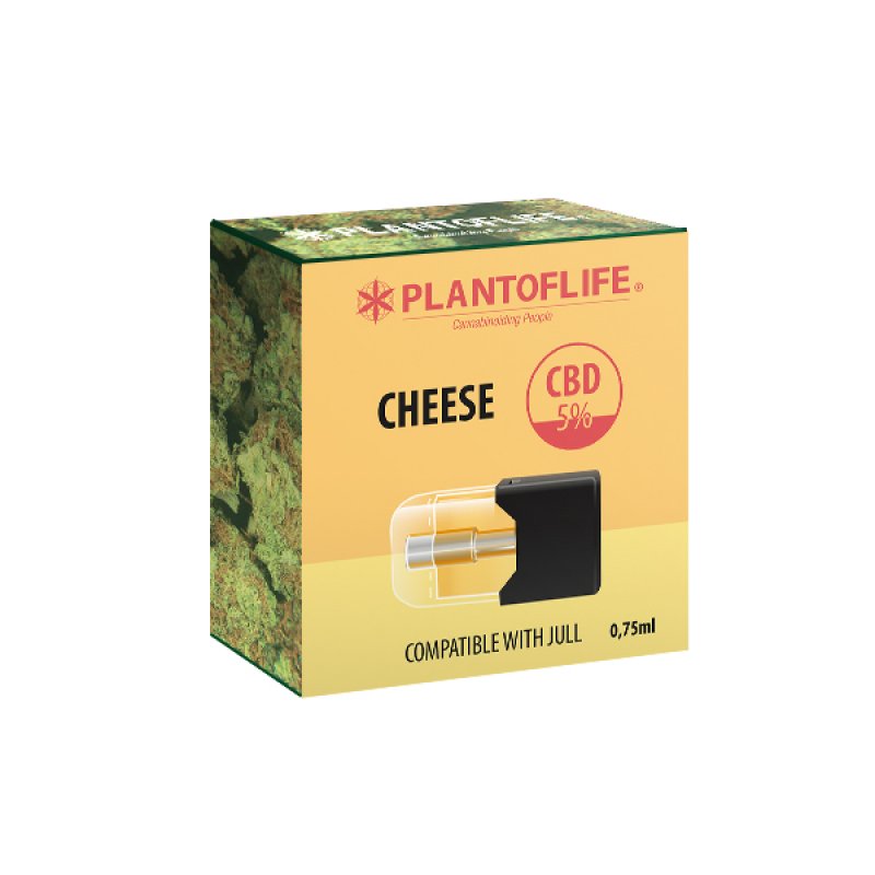Pod Cartridge Cheese 0.75 ML 5% CBD