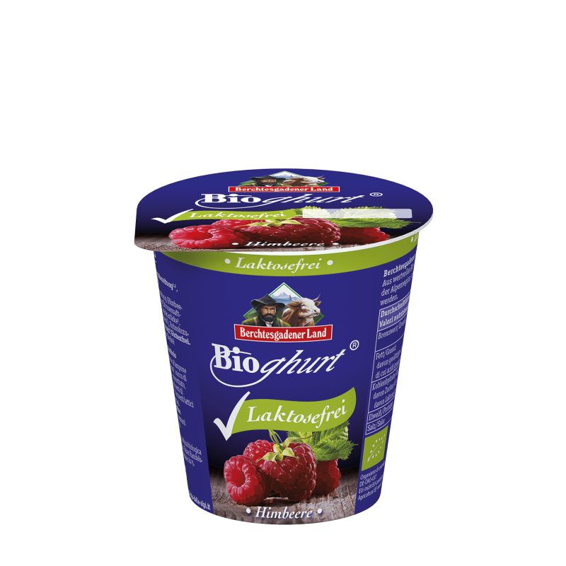 Bio Yoghurt mit Himbeere ,laktosefrei 150 gr.