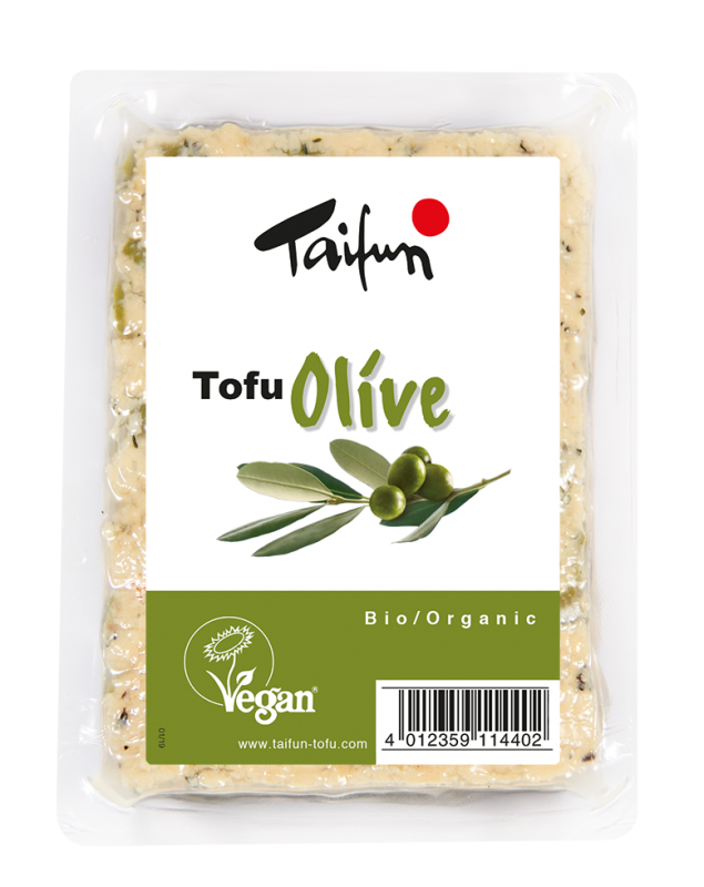 Taifun Tofu Olive Bio 200 gr. mit Rezept