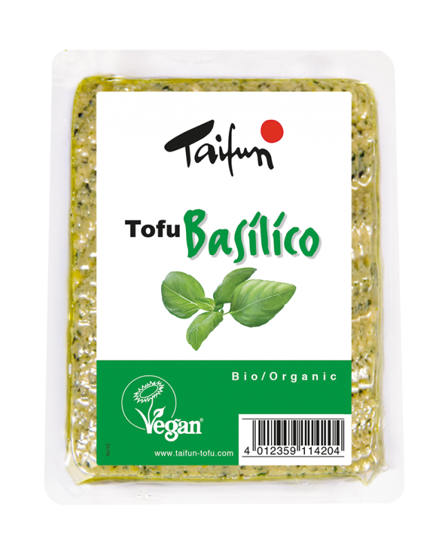 Tofu Basilico Bio 200 gr. mit Rezept