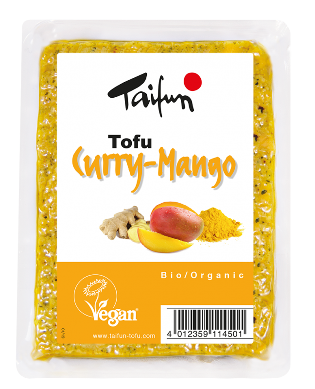 Tofu Curry-Mango Bio 200 gr. 