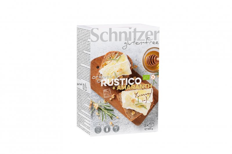 Bio Rustico + Amaranth Gluten Free 2 x 250 gr.