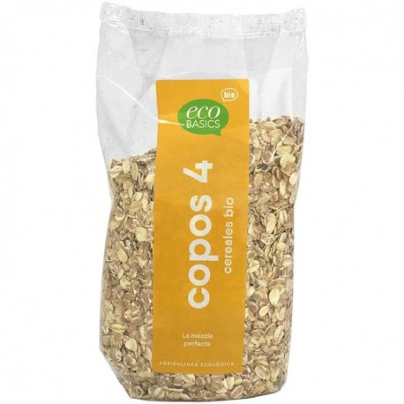 4 different cereal flakes BIO 500G