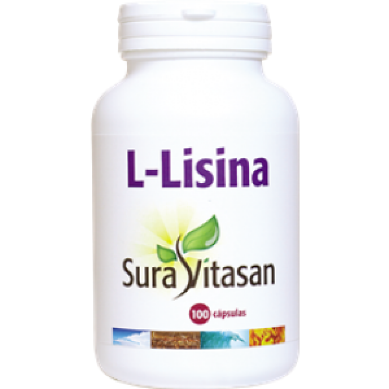 L-Lisina de Suravitasan 500 mg 100 cápsulas