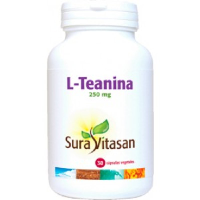 L-Teanina de Suravitasan 250 mg 60 cápsulas