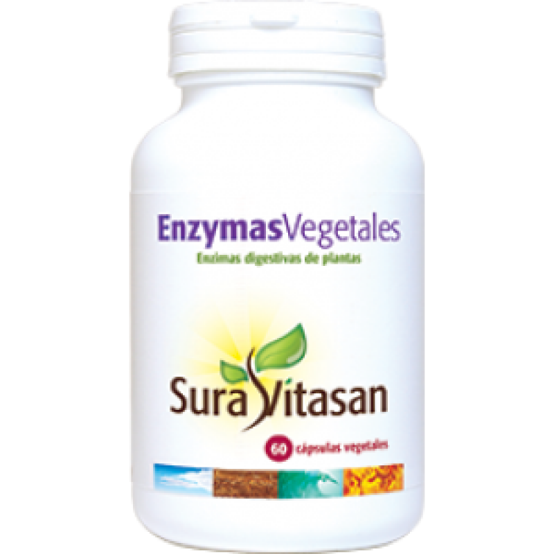 Vegetable Enzymes 1,662 mg 60 capsules
