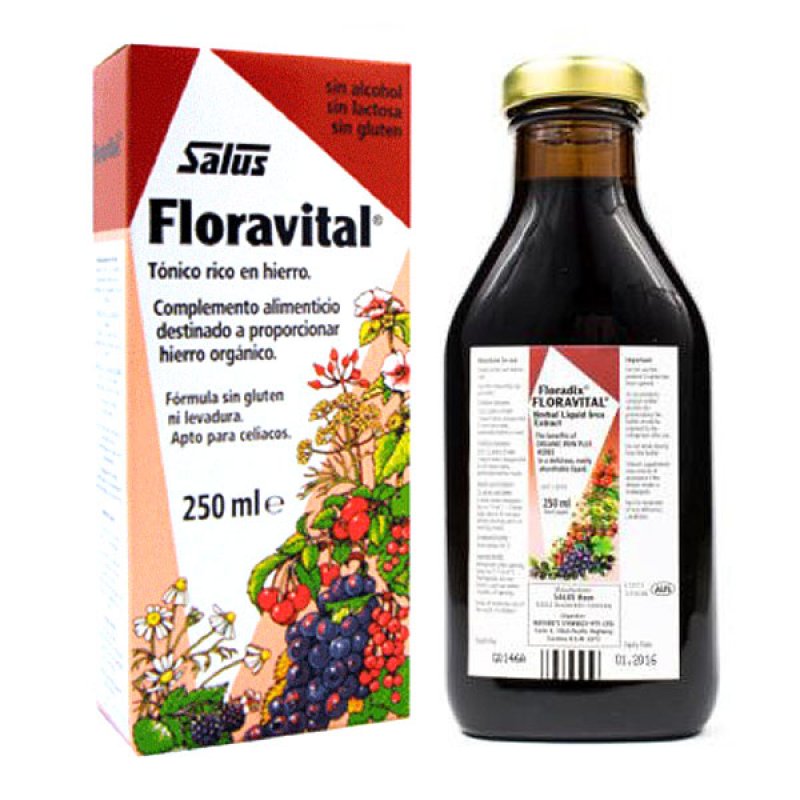 Salus Floravital Bei Eisenmangel (Gluenfrei) 250 ml