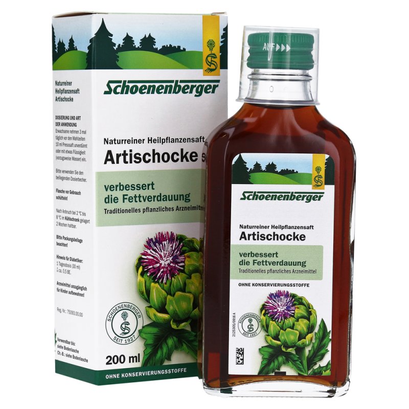Schoenenberger Artischocke 200 ml