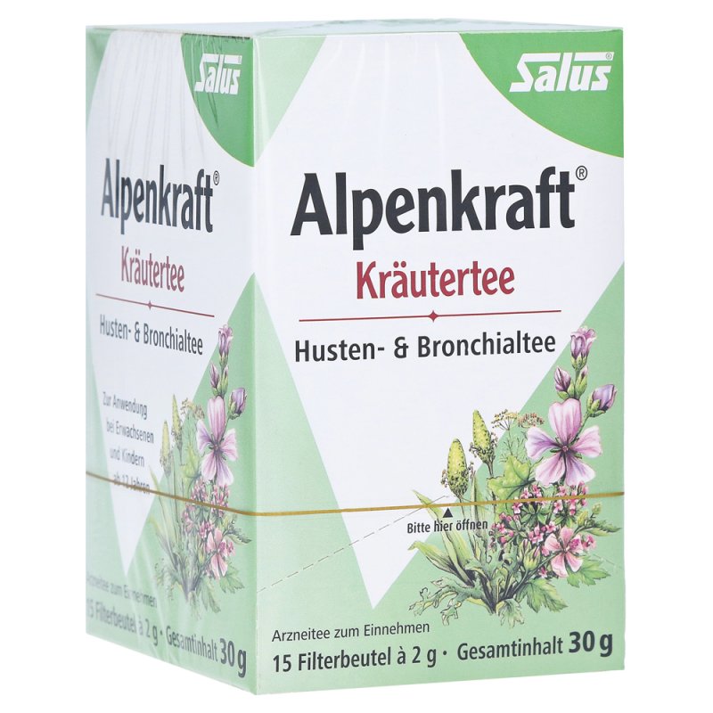 Salus Alpenkraft® Kräutertee Husten- & Bronchialtee 15 Filter