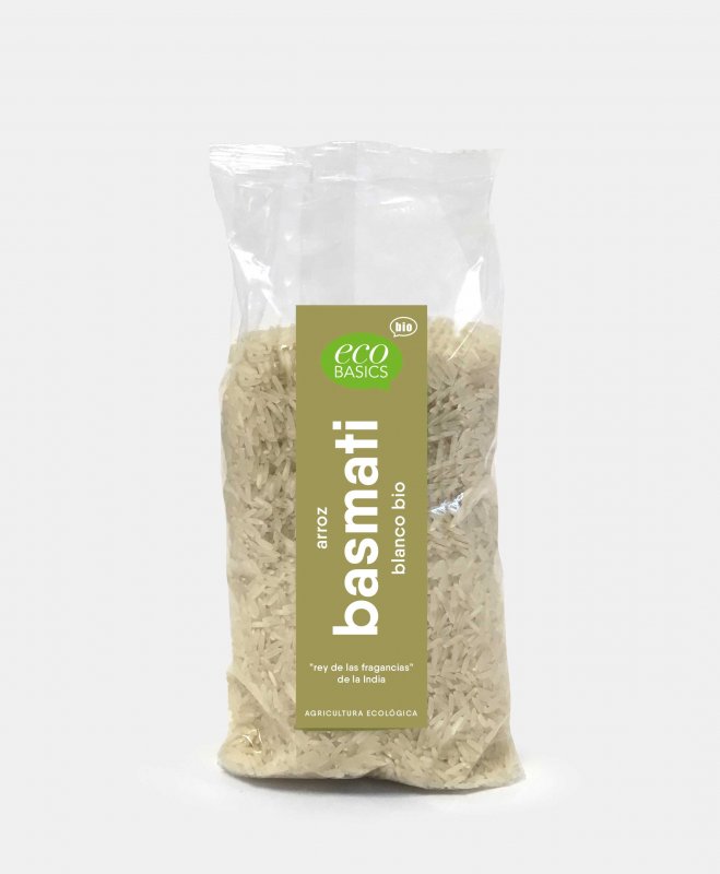 Organic white basmati rice 500 gr.