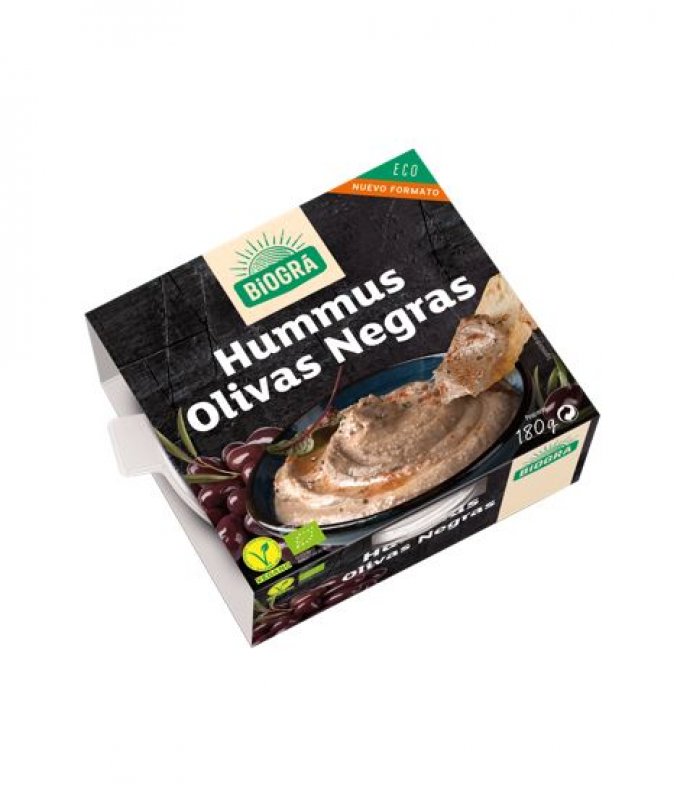 Organic chickpea cream -HUMMUS- WITH THE ARAGÓN OLIVE