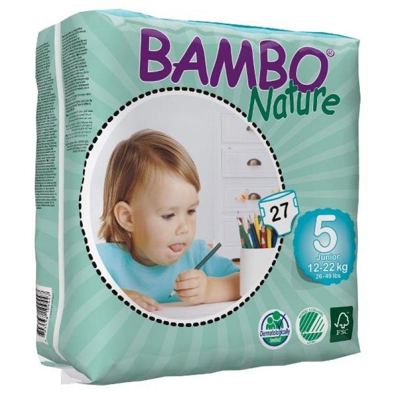 Diaper junior from 12 to 22 kg