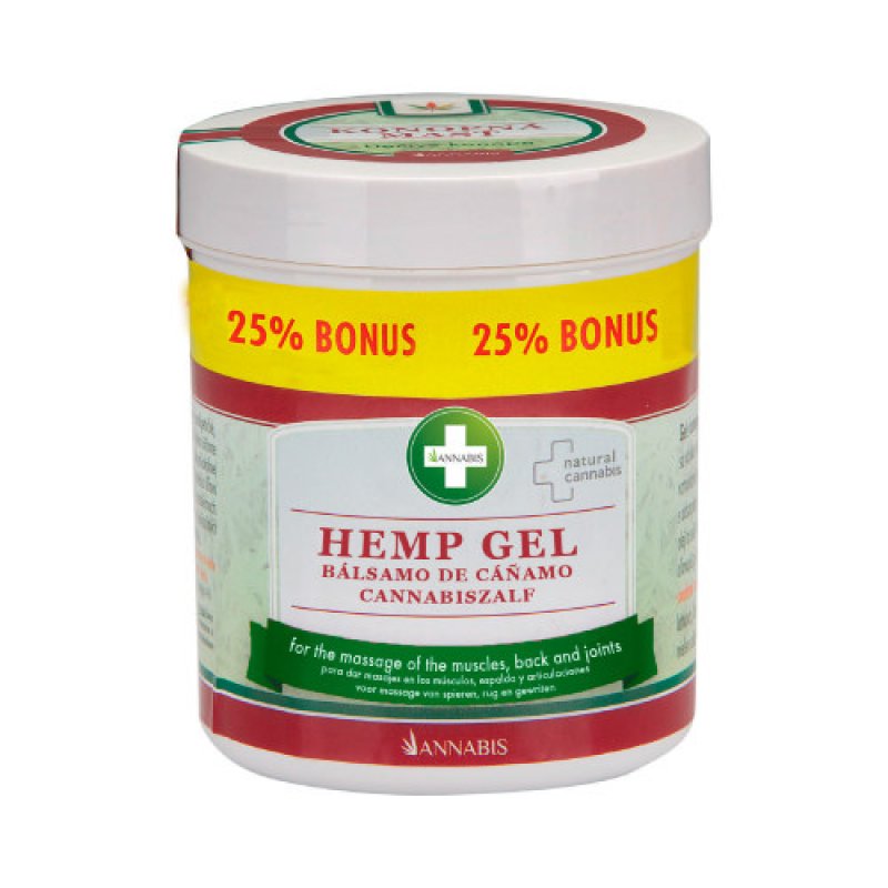 HEMP GEL - 300 ml HEMP GEL FOR RELAXATION AND MASSAGE