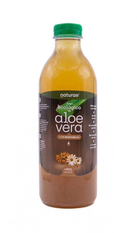 Organic aloe vera juice with chamomile tea 1 l