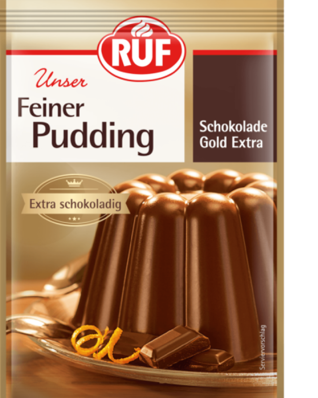 RUF pudding chocolate gold 3-pack 3x46g