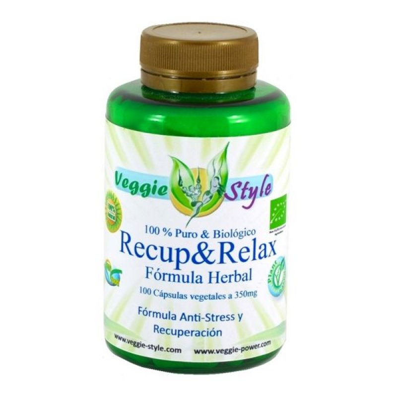 Recup Relax 350 mg 100 capsulas de Veggie Style Bio