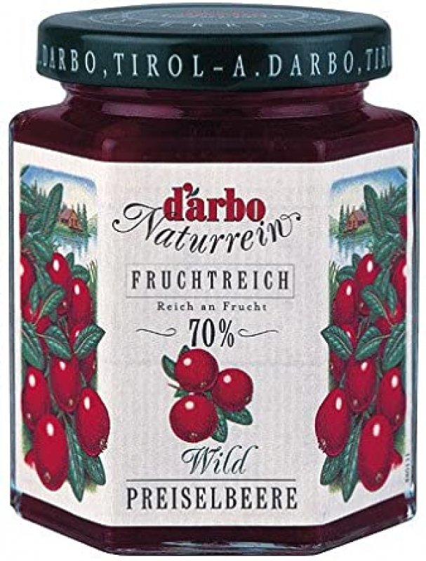Darbo Fruchtreich Wild Cranberry 200gr