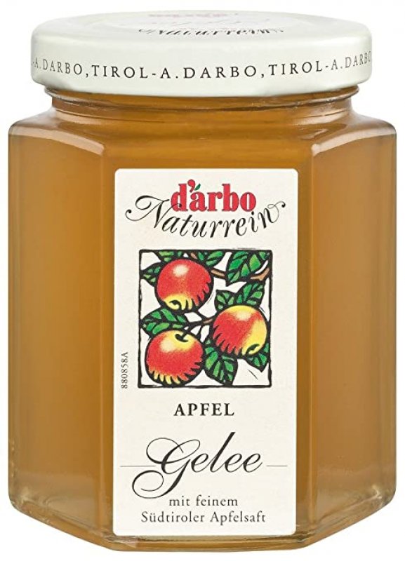 Darbo natural apple jelly extra 200 gr.