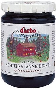 Darbo natural spruce and fir honey 500 gr.