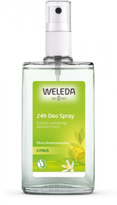 Desodorante cítrico 24h spray 100 ml Weleda
