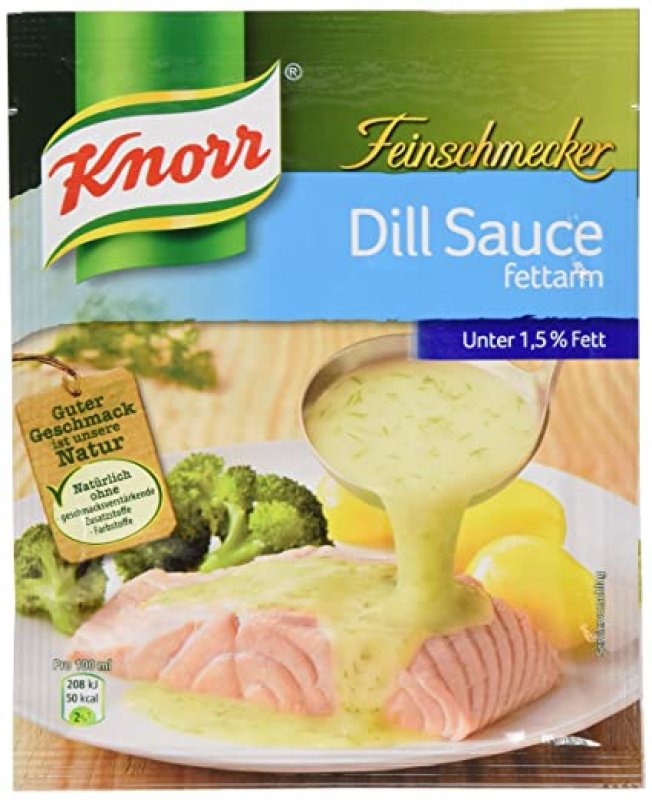 KNORR Feinschmecker Dill Sauce - low in fat