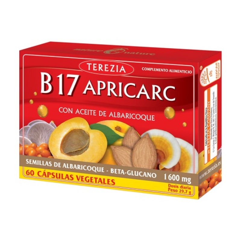 B17 APRICARC WITH APRICOT OIL 60 CAPSULES