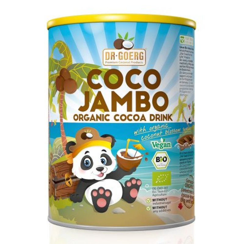 COCO JAMBO ORGANIC COCOA DRINK 500 GR