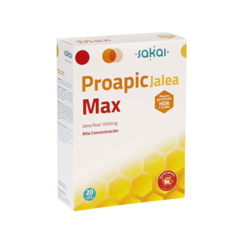 Proapic Jelly max 20 vials