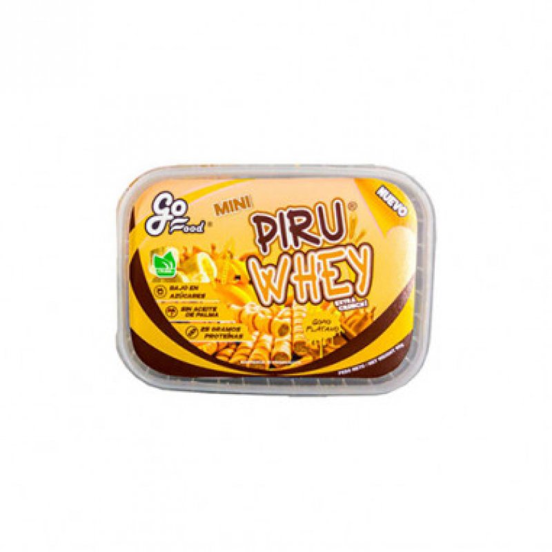 PIRU WHEY WAFERS FILLED WITH GOFOOD BANANA CREAM 200 G