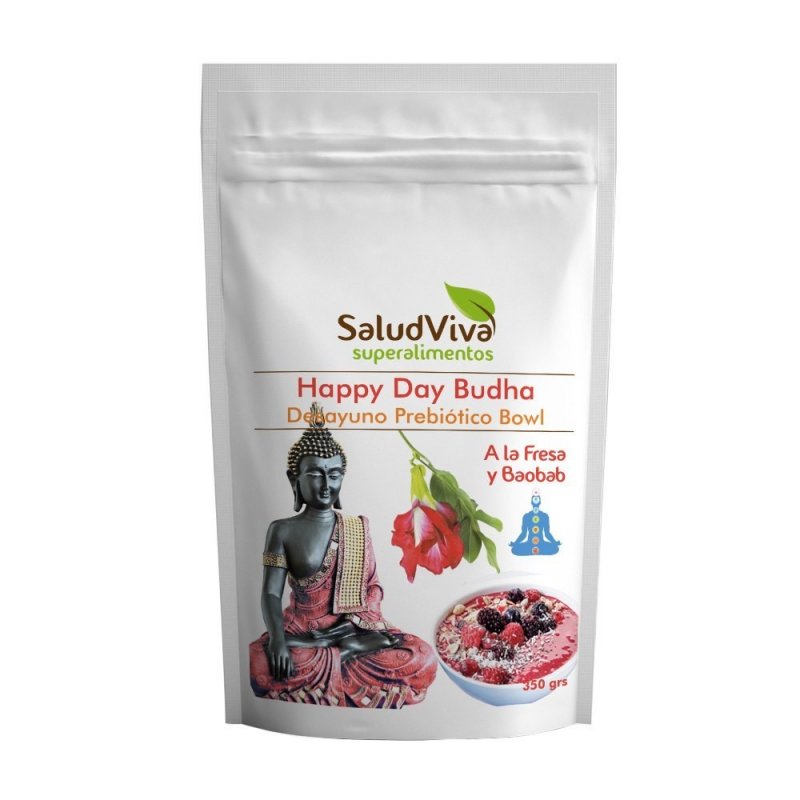 Happy Day Budha mit Erdbeere und Baobab 350gr