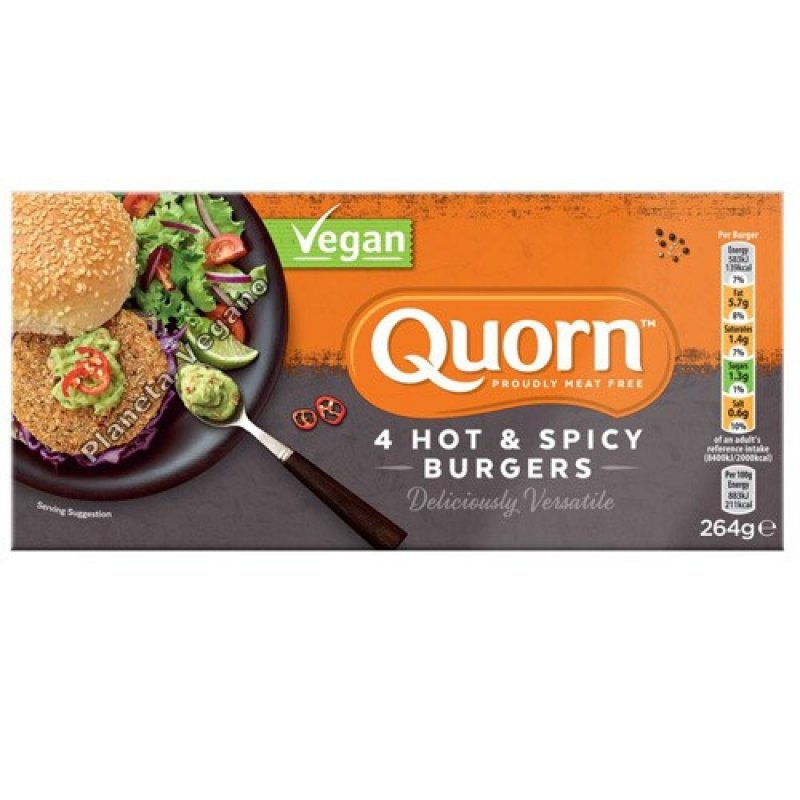 Spicy and Spicy Burger 264g - Quorn