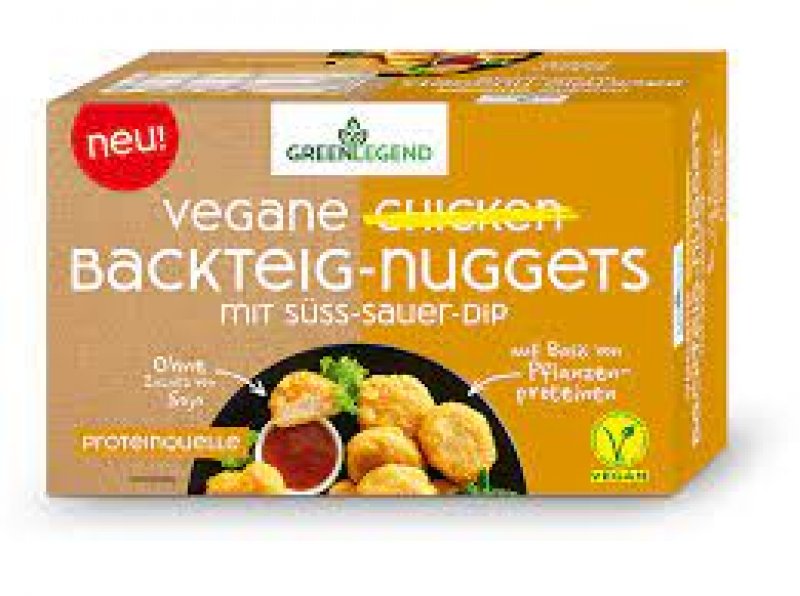Nuggets de masa de pollo veganos 300 g