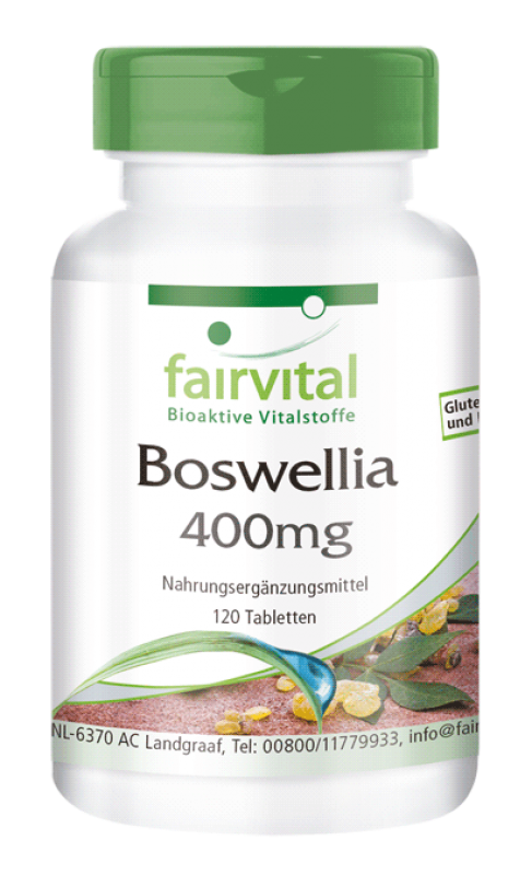 Boswellia Weihrauch 400 mg - 120 Tabletten