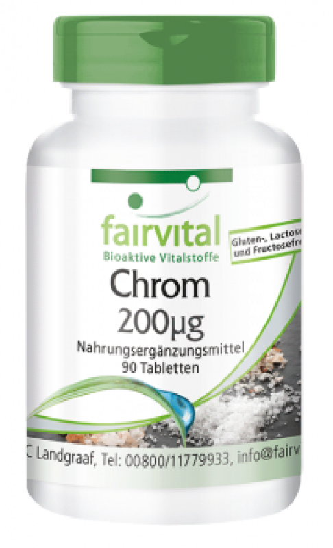 Chrom Picolinat 200µg - 90 Tabletten