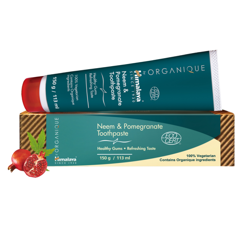 ORGANIQUE Neem and Pomegranate Toothpaste 150 g
